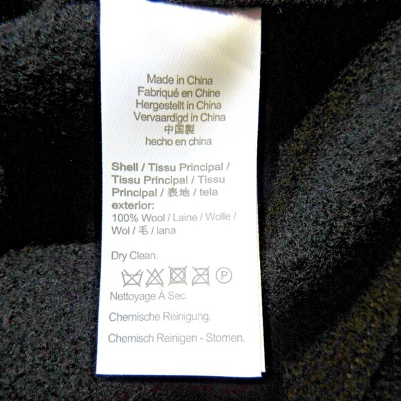 NWT J.Crew Lady Jacket in Black Italian Boiled Wool Blazer 2 - Picture 4 of 5